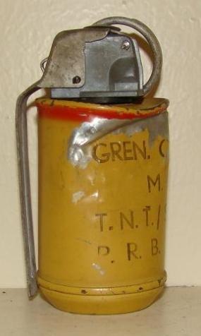 Belgian OF-50 Hand Grenade - Click Image to Close